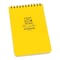 Rite In The Rain Rite in the Rain 4 in. W X 6 in. L Top-Spiral Yellow All-Weather Notebook 146 - alternate 1